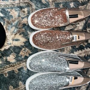 Sparkling Slip-On Sneakers